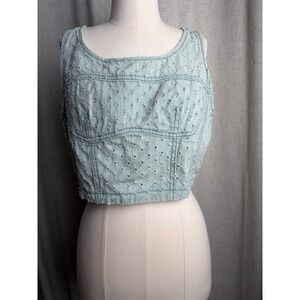 POL Mint  Crop Tank Top Size Medium